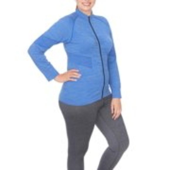 Seamless Active Zip-front Jacket - Picture 1 of 6